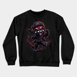 Red Panda Ninja_017 Crewneck Sweatshirt